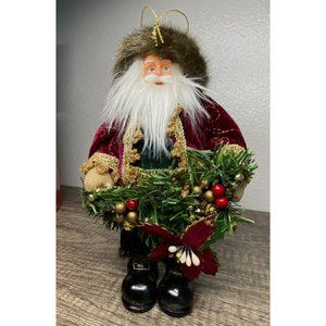 Home for the Holidays Visions of Santa Ornament 8" Christmas - New With Tag